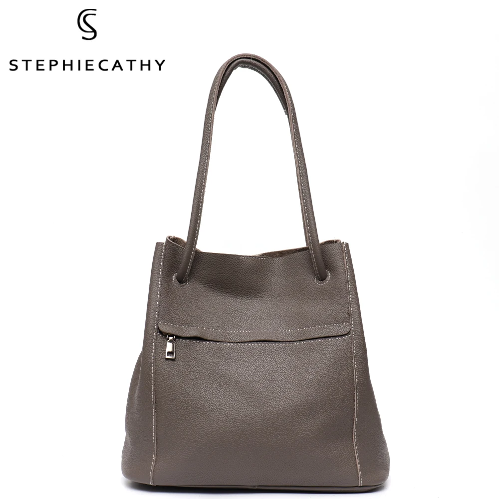 SC Casual Women Soft Genuine Leather Shoulder Bags Bucket Female Cowhide Large Hobo Crossbody Handbags Tote Zipper Liner Purse
SC Casual Women Soft Genuine Leather Shoulder Bags Bucket Female Cowhide Large Hobo Crossbody Handbags Tote Zipper Liner Purse