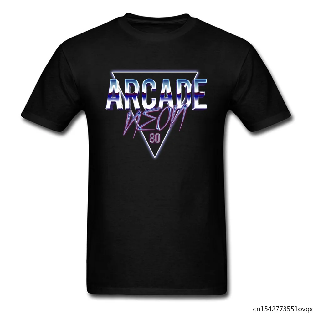 Arcade Neon 80s T Shirt Game T-shirt Men Black Streetwear Letter Tshirt Print Black Tops Hip Hop Tees Personalized Unisex Tee
Arcade Neon 80s T Shirt Game T-shirt Men Black Streetwear Letter Tshirt Print Black Tops Hip Hop Tees Personalized Unisex Tee
