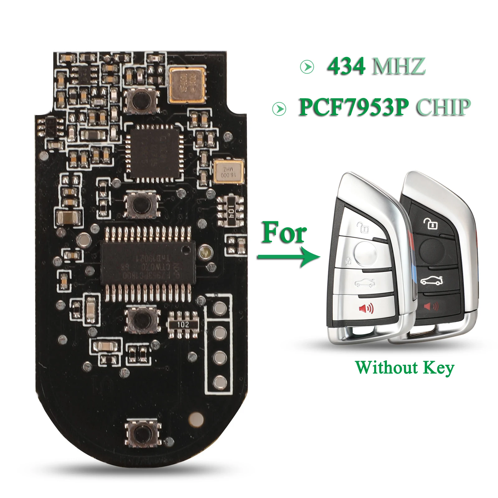 Ключи 5 шт. для BMW F FEM CAS4 CAS4 + 5 7 Серия X5 X6 FOB 4 кнопки 433 МГц PCF7953P чип дистанционный Автомобильный ключ печатная плата
Ключи 5 шт. для BMW F FEM CAS4 CAS4 + 5 7 Серия X5 X6 FOB 4 кнопки 433 МГц PCF7953P чип дистанционный Автомобильный ключ печатная плата