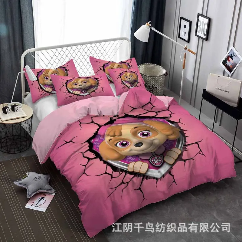 pawed dog Quilt Cover Pillowcase Boys Girls Home Quilt Cover Anime Peripheral Bedding Set Christmas Gift 2/3Pcs
pawed dog Quilt Cover Pillowcase Boys Girls Home Quilt Cover Anime Peripheral Bedding Set Christmas Gift 2/3Pcs