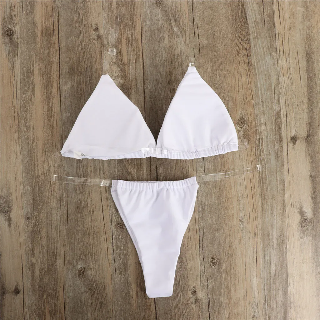 Women Bandeau Bandage Bikini Set Push-Up Brazilian Swimwear Beachwear Swimsuit Push-up Triangle Swimwear Bathing Suits
Women Bandeau Bandage Bikini Set Push-Up Brazilian Swimwear Beachwear Swimsuit Push-up Triangle Swimwear Bathing Suits