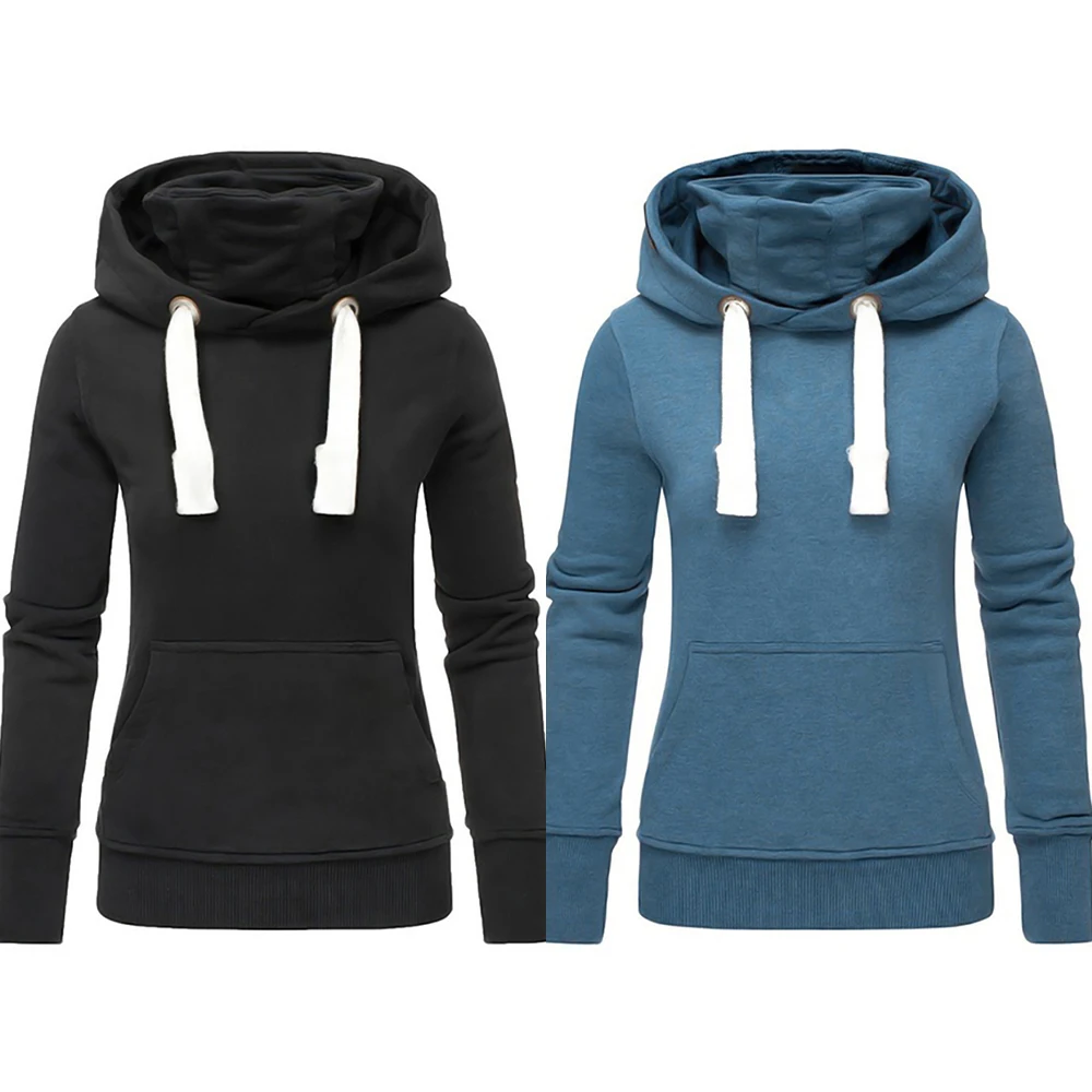 Women Hoodie Pullover Solid Color Fashion Casual High Street Ladies Hooded Tops Autumn Spring Long Sleeve Blouses Hoodie
Women Hoodie Pullover Solid Color Fashion Casual High Street Ladies Hooded Tops Autumn Spring Long Sleeve Blouses Hoodie