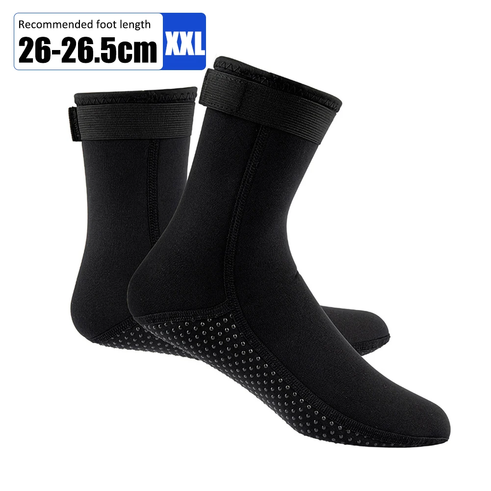 3mm Neoprene Diving Socks Swim Water Boots Non-slip Beach Boots Wetsuit Shoes Warming Snorkeling Diving Surfing Socks For Adults
3mm Neoprene Diving Socks Swim Water Boots Non-slip Beach Boots Wetsuit Shoes Warming Snorkeling Diving Surfing Socks For Adults