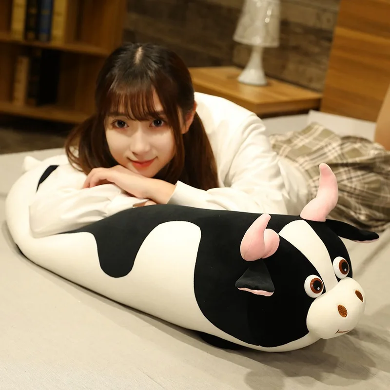 New Kawaii Simulation Cartoon Milk Cow Plush Toys Soft Stuffed Cartoon Animal Cattle Doll Baby Sleeping Pillow Cushion Boy Gifts
New Kawaii Simulation Cartoon Milk Cow Plush Toys Soft Stuffed Cartoon Animal Cattle Doll Baby Sleeping Pillow Cushion Boy Gifts
