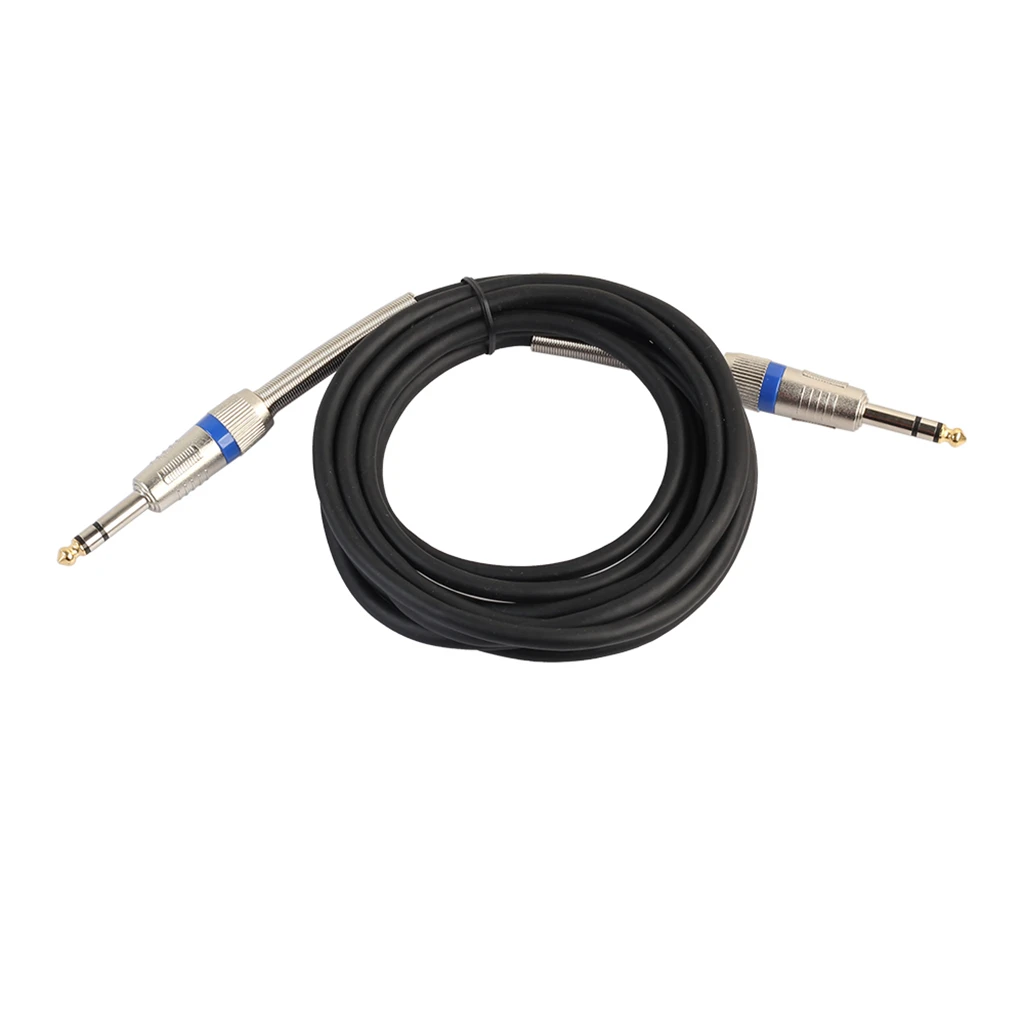 6.35mm to 6.35mm Stereo Audio Cable Male to Male with Spring Coil Protective
6.35mm to 6.35mm Stereo Audio Cable Male to Male with Spring Coil Protective