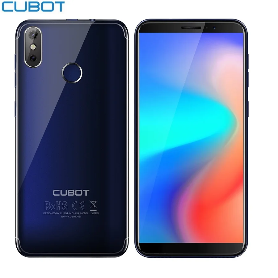 Восстановленный смартфон Cubot J3 PRO 4G Android 5 дюймов MT6739 четырехъядерный 1 ГБ ОЗУ 16 Гб