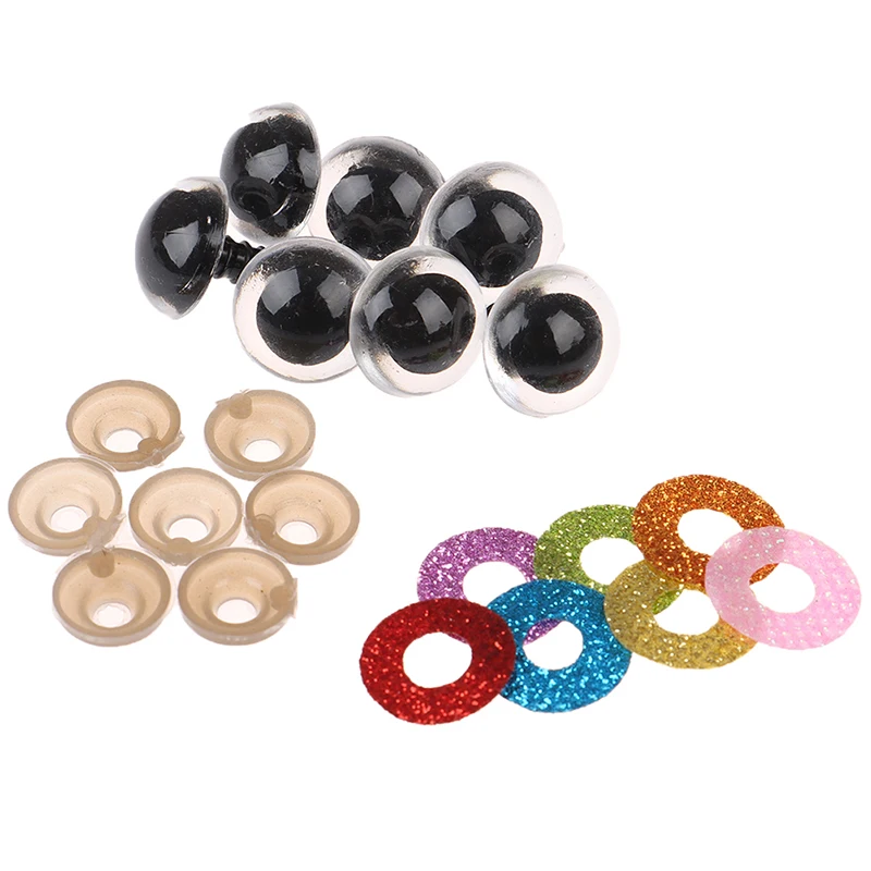 10Sets 16MM Stuffed Toys Glitter Safety Eyes Nonwovens Washer Clear Doll Eyes
10Sets 16MM Stuffed Toys Glitter Safety Eyes Nonwovens Washer Clear Doll Eyes