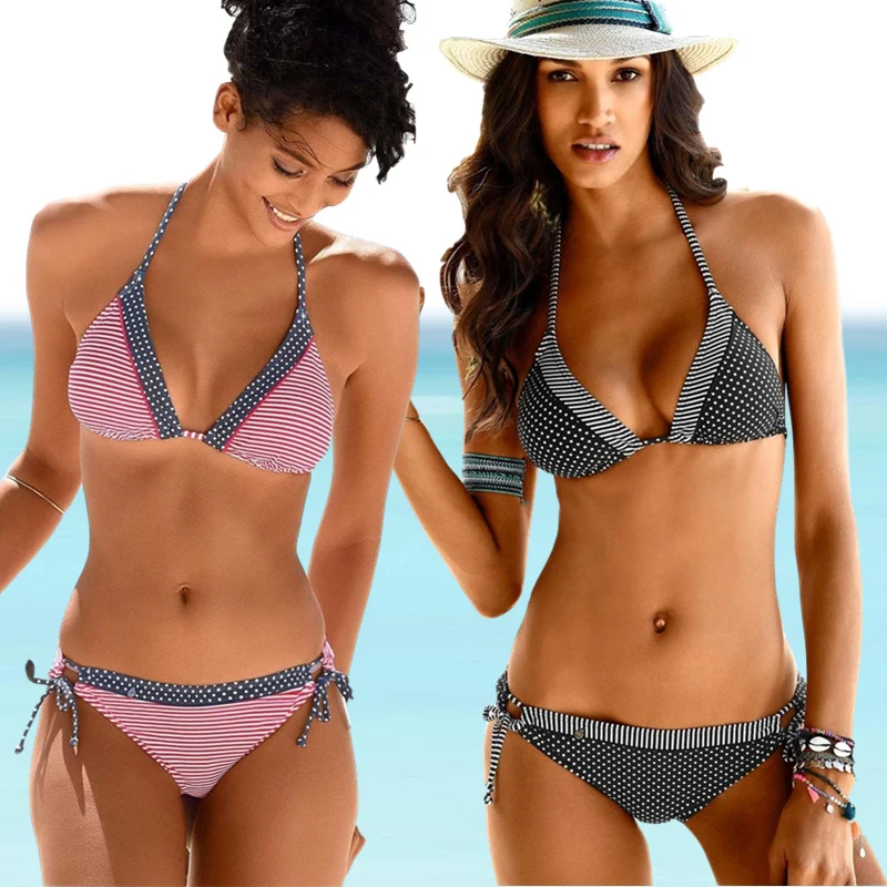 Push Up Bikini Women Swimwear Biquinis Set Brazilian Sexy Swim Suit For Women Bathing Suit Backless Triangle Bottom Bikinis Set
Push Up Bikini Women Swimwear Biquinis Set Brazilian Sexy Swim Suit For Women Bathing Suit Backless Triangle Bottom Bikinis Set