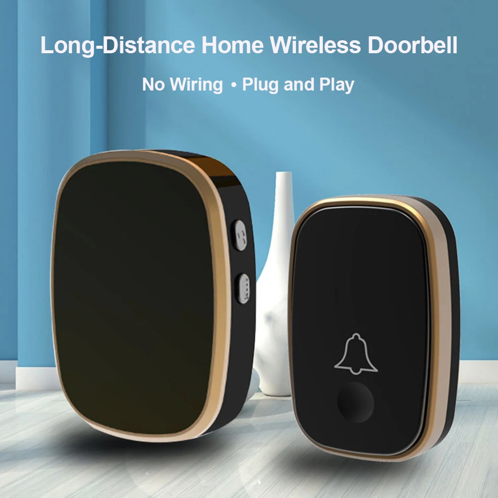 Home Security Welcome Wireless Doorbell Smart Home Door Bell Alarm LED Light 36 Songs With Waterproof Touch Button Smart Alarm
Home Security Welcome Wireless Doorbell Smart Home Door Bell Alarm LED Light 36 Songs With Waterproof Touch Button Smart Alarm