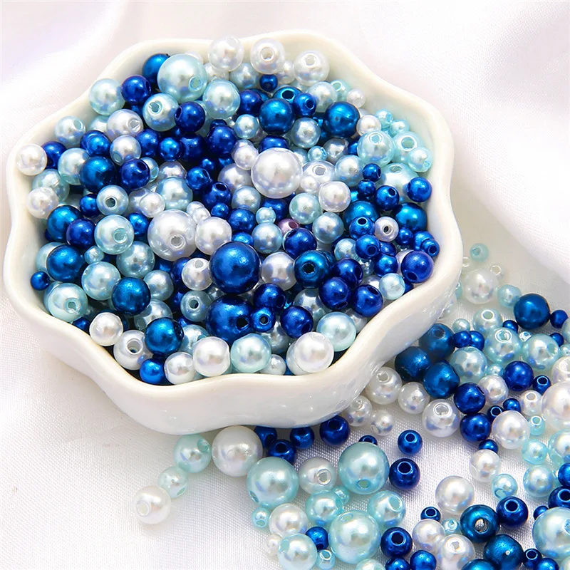 100Pcs/lot Mix Size 3/4/5/6/8MM With Hole Colorful Round Imitation Pearl Beads Handmade Diy Loose Spacer Beaded Necklace
100Pcs/lot Mix Size 3/4/5/6/8MM With Hole Colorful Round Imitation Pearl Beads Handmade Diy Loose Spacer Beaded Necklace