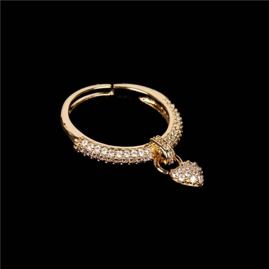 Yoiumit Personalized Fashion Copper Micro-Encrusted Diamond Pendant Love RingS INS Open Ring 2021 New
Yoiumit Personalized Fashion Copper Micro-Encrusted Diamond Pendant Love RingS INS Open Ring 2021 New