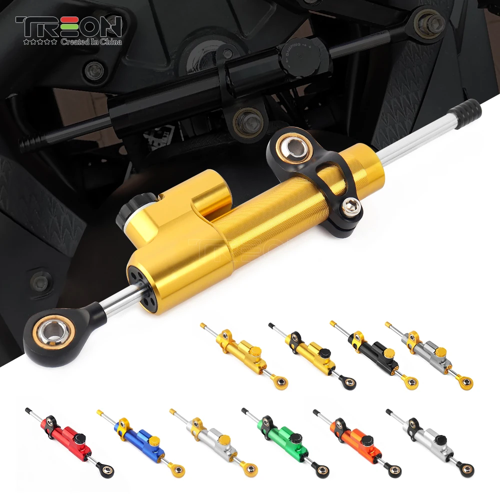 TREON для HONDA CBR600 F2 F3 F4 F4i SPORT/F CBR 600 CBR600F CBR600RR 1991 2016 стабилизатор рулевого механизма