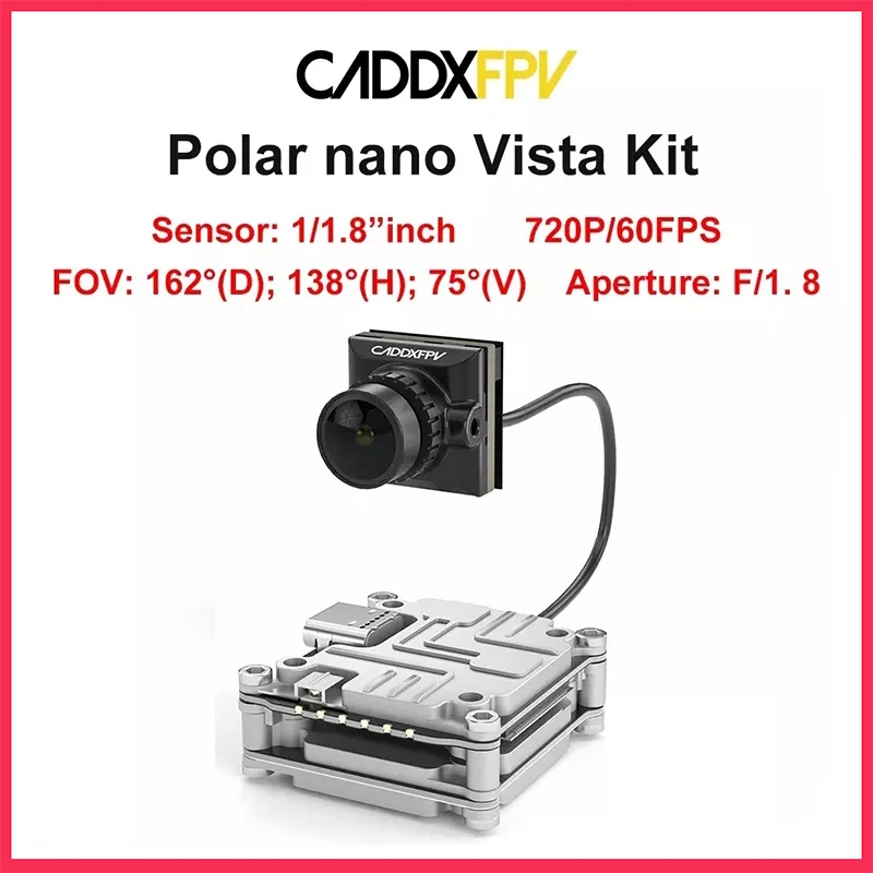 Оригинальный Caddx Polar Nano Vista Kit Starlight Digital HD CaddxFPV System для DJI Digital HD FPV System
Оригинальный Caddx Polar Nano Vista Kit Starlight Digital HD CaddxFPV System для DJI Digital HD FPV System