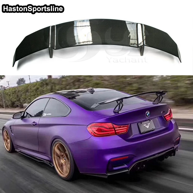 Стайлинг автомобиля Vorsteiner задний спойлер из углеродного волокна для BMW Audi Volkswagen