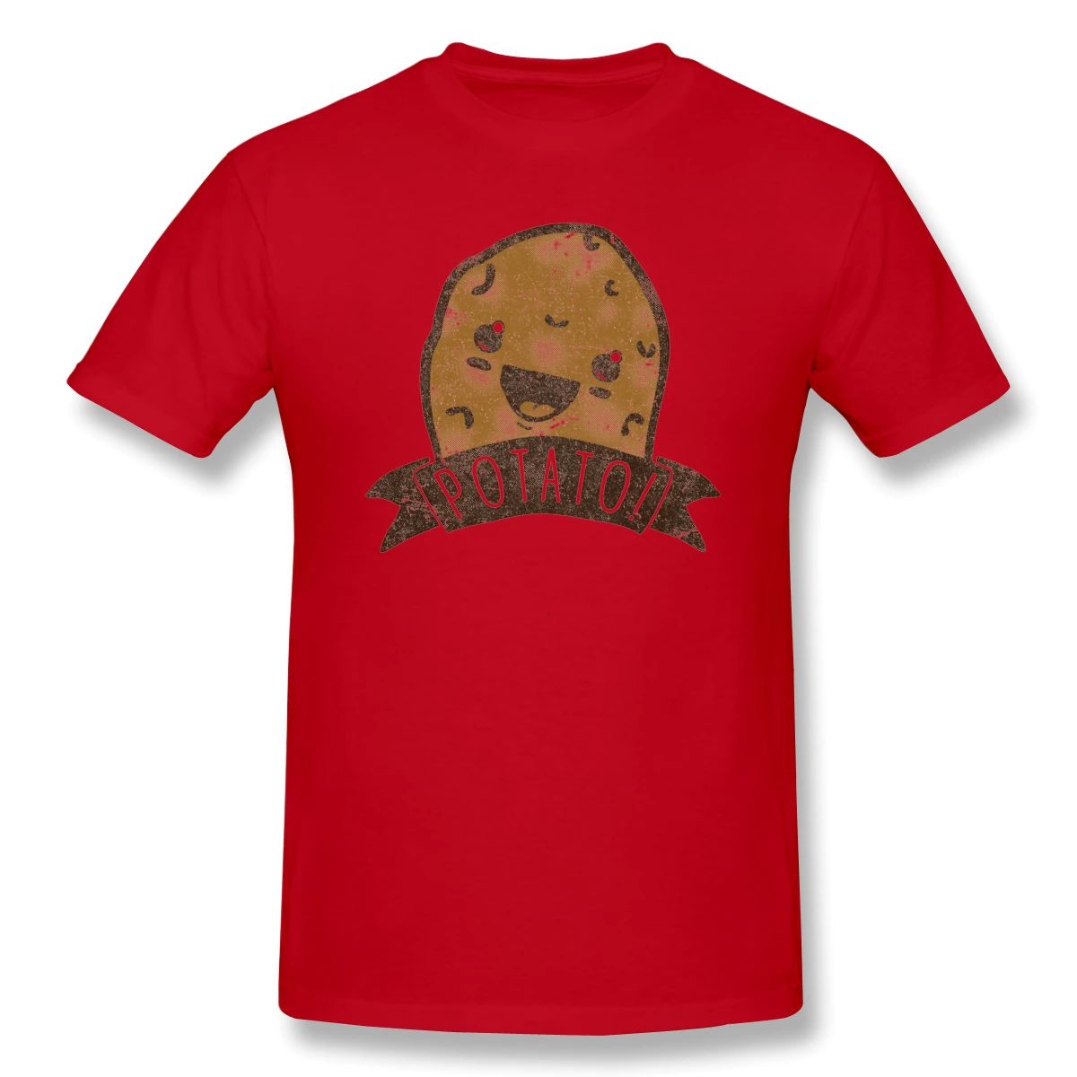 POTATO!!! Essential Men's Basic Short Sleeve T-Shirt Vintage R302 Top tee USA Size 
POTATO!!! Essential Men's Basic Short Sleeve T-Shirt Vintage R302 Top tee USA Size