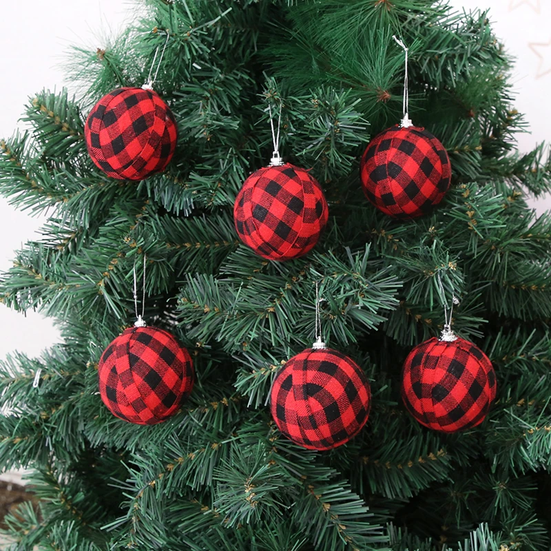 6pcs 7cm Christmas Ornaments Christmas Ball Pendant Red Black And White Lattice Ball Christmas Tree Pendant 2022 Classic Tree
6pcs 7cm Christmas Ornaments Christmas Ball Pendant Red Black And White Lattice Ball Christmas Tree Pendant 2022 Classic Tree