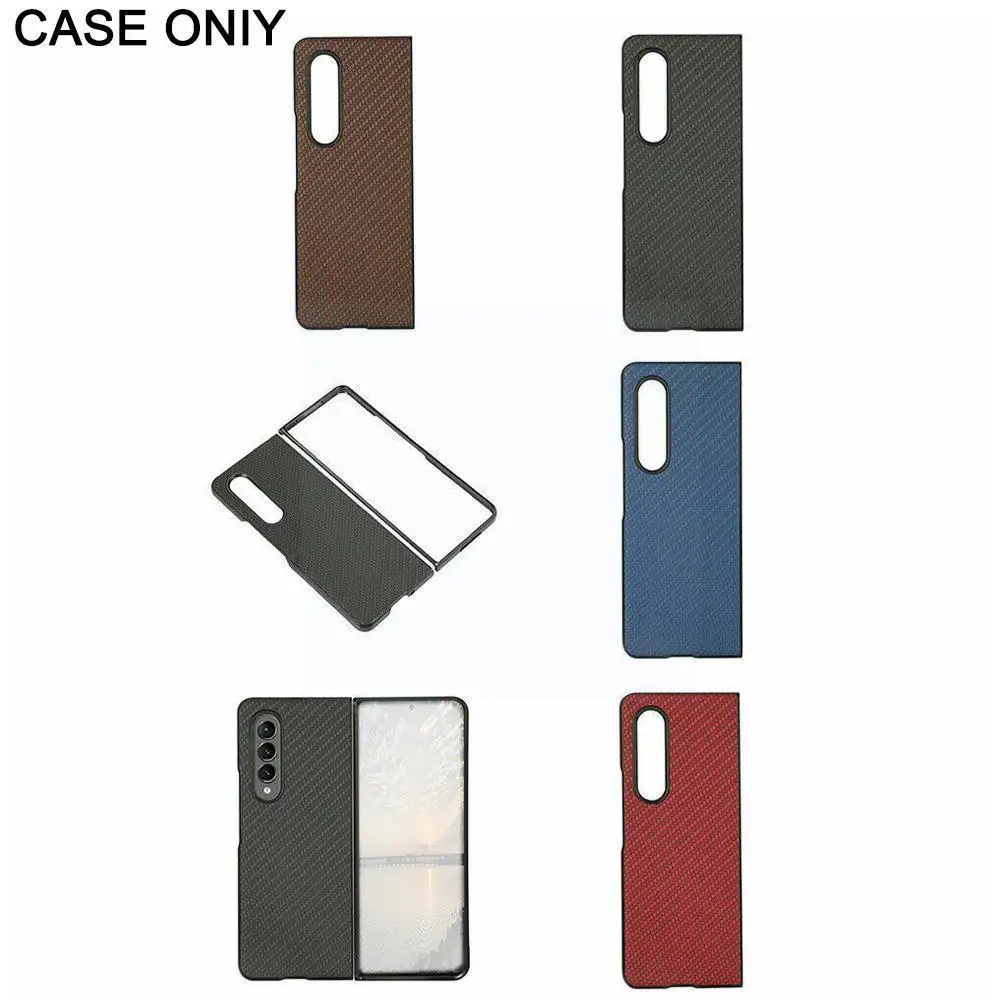 Carbon Fiber Texture Folding Screen Mobile Phone Protective Generation Suitable Shell For Samsung Shell FOLD Z Is 3rd B4J9
Carbon Fiber Texture Folding Screen Mobile Phone Protective Generation Suitable Shell For Samsung Shell FOLD Z Is 3rd B4J9