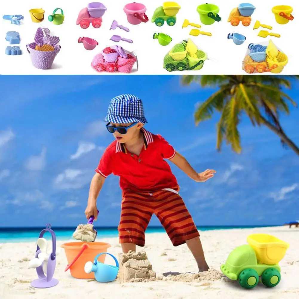 5pcs Windmill Children's Soft Rubber Beach Toys For Digging And Playing In The Sand Baby Playhouse Beach Bucket
5pcs Windmill Children's Soft Rubber Beach Toys For Digging And Playing In The Sand Baby Playhouse Beach Bucket