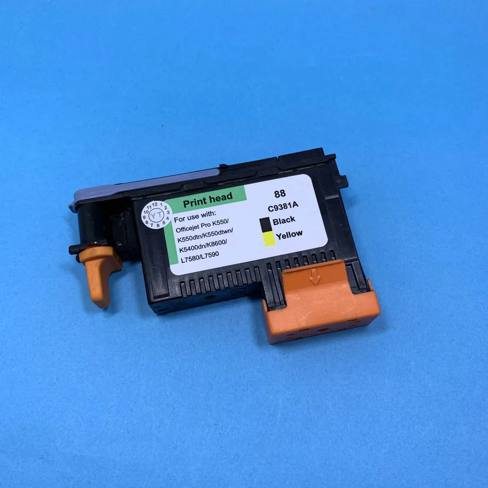 Головка принтера YOTAT для HP 88 C9381A C9382A, печатающая головка 88 для HP Officejet Pro K550/K550dtn/K550dtwn/K5400dn/K8600/L7580/L7590
Головка принтера YOTAT для HP 88 C9381A C9382A, печатающая головка 88 для HP Officejet Pro K550/K550dtn/K550dtwn/K5400dn/K8600/L7580/L7590
