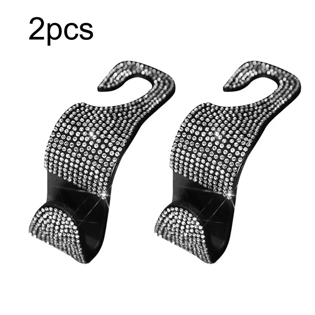 Car Seat Back Hook Diamond Bling Rhinestones Hanger Auto Back Universal Headrest Mount Storage Holder Car Interior Accessories
Car Seat Back Hook Diamond Bling Rhinestones Hanger Auto Back Universal Headrest Mount Storage Holder Car Interior Accessories