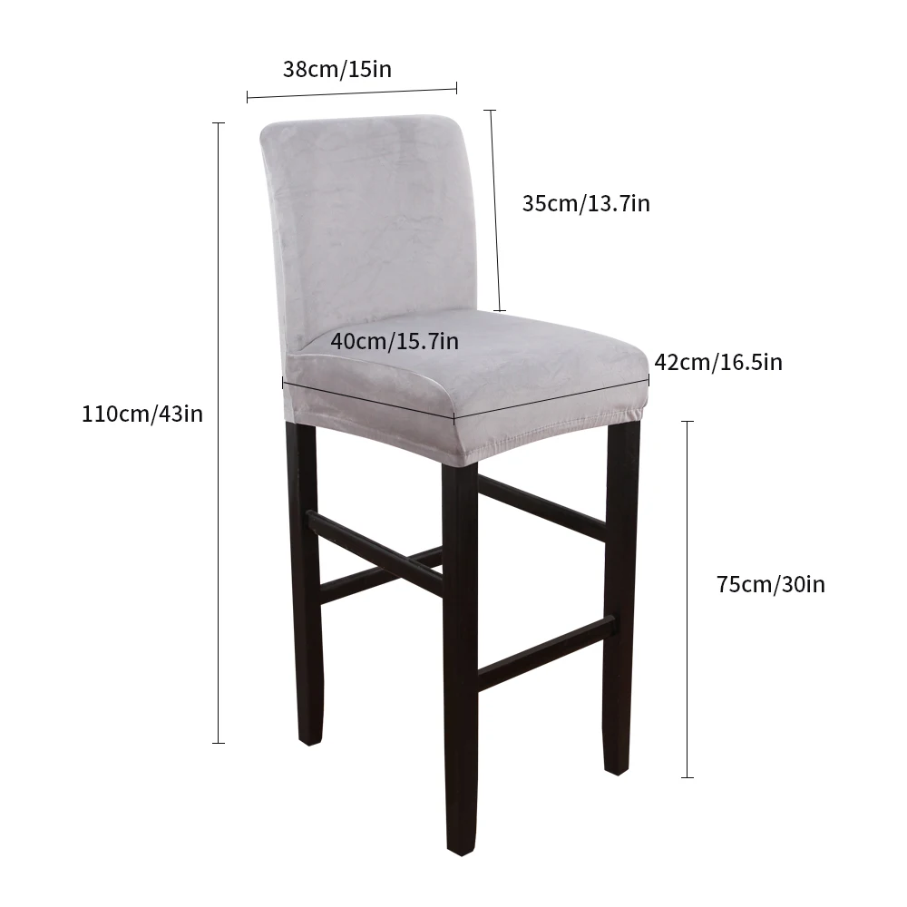 Spandex Polyester Chair Cover Solid Color Desk Seat For Bar Stool Chairs Slipcover Home Hotel Banquet Dining Chair Decoration
Spandex Polyester Chair Cover Solid Color Desk Seat For Bar Stool Chairs Slipcover Home Hotel Banquet Dining Chair Decoration