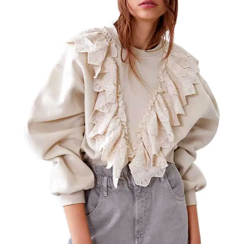 YAMDI Boho long sleeve hoodie sweatshirts women cotton oversized hoodie embroidery ruffle casual winter clothes 2019 new RUFFLE
YAMDI Boho long sleeve hoodie sweatshirts women cotton oversized hoodie embroidery ruffle casual winter clothes 2019 new RUFFLE