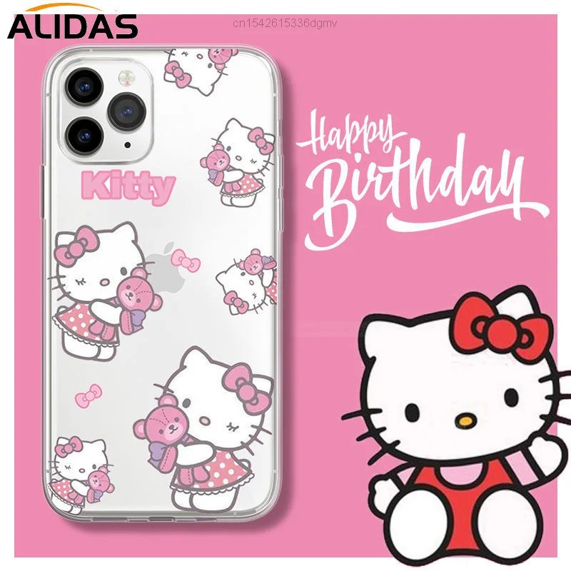 Sanrio Hello Kitty IPhone Case Aesthetic Trend Kawaii Transparent Cartoon Y2k Female Phone Cover For 12 11 Pro Max XS 7 8 Plus X
Sanrio Hello Kitty IPhone Case Aesthetic Trend Kawaii Transparent Cartoon Y2k Female Phone Cover For 12 11 Pro Max XS 7 8 Plus X