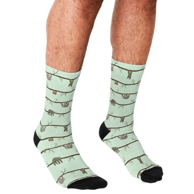 Funny Socks Men harajuku funny lazy seamless sloths Printed Happy hip hop Men Socks Novelty Skateboard Crew Casual Crazy Socks
Funny Socks Men harajuku funny lazy seamless sloths Printed Happy hip hop Men Socks Novelty Skateboard Crew Casual Crazy Socks