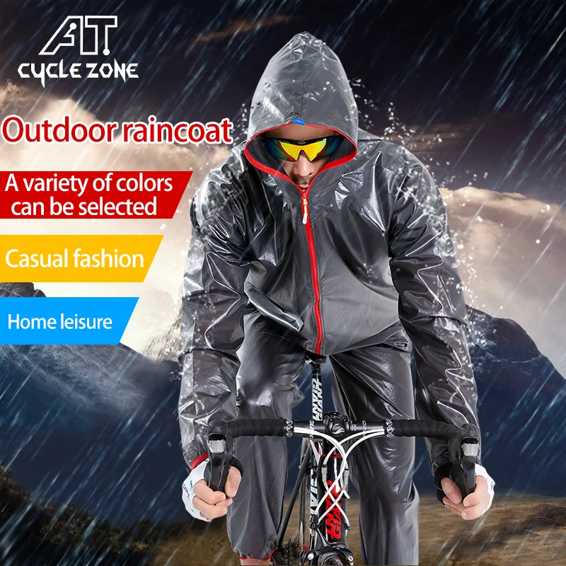 CYCLE ZONE Outdoor Breathable Bicycle Raincoat Sets Waterproof Multi-Function Cycling Poncho Dust Coat Windcoat Bike Jecket
CYCLE ZONE Outdoor Breathable Bicycle Raincoat Sets Waterproof Multi-Function Cycling Poncho Dust Coat Windcoat Bike Jecket