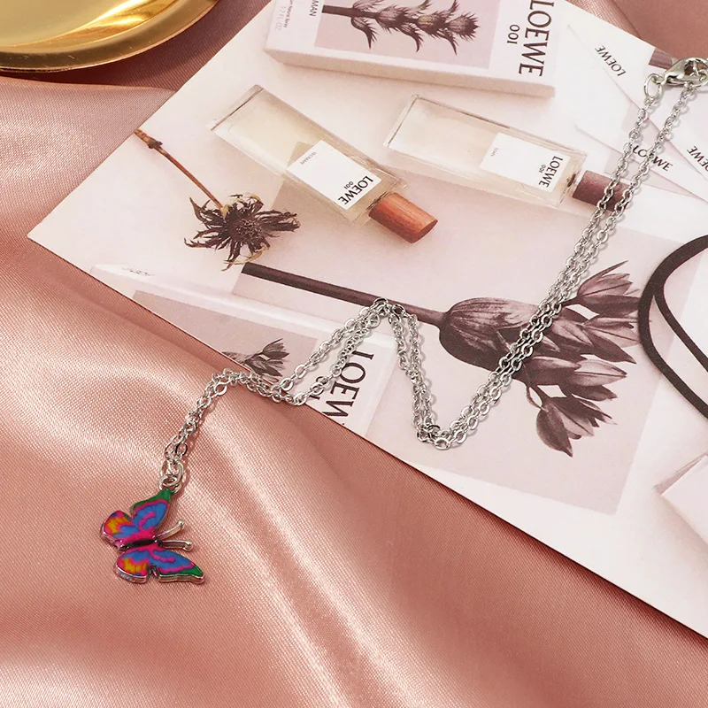 Ant Angel Boutique Jewelry Necklace Sets for Women Fashionable Color Butterfly Necklace Retro Butterfly Necklace
Ant Angel Boutique Jewelry Necklace Sets for Women Fashionable Color Butterfly Necklace Retro Butterfly Necklace