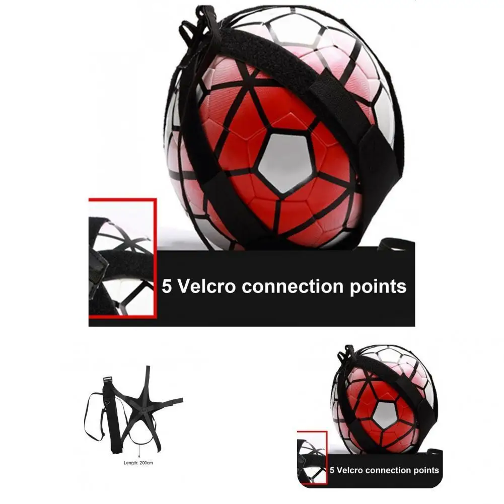 High Elasticity Black Hands-Free Adjustable Solus Soccer Trainer for Student 
High Elasticity Black Hands-Free Adjustable Solus Soccer Trainer for Student