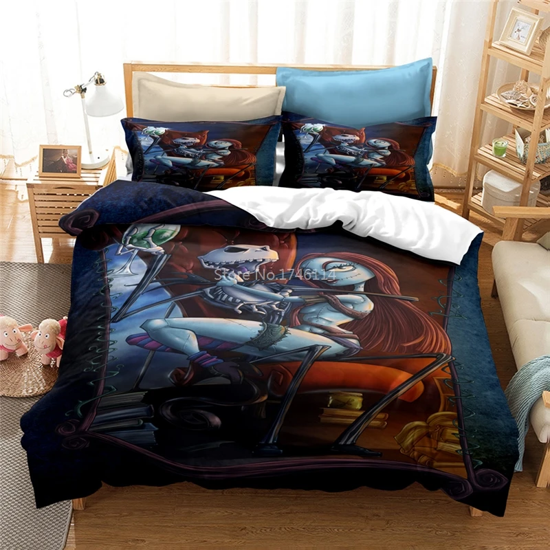 3D Bedding Set The Linens Before Christmas Printed Duvet Cover + Pillowcases Set Bedclothes Home Textile Twin Full Queen King
3D Bedding Set The Linens Before Christmas Printed Duvet Cover + Pillowcases Set Bedclothes Home Textile Twin Full Queen King