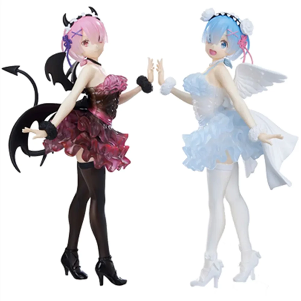 RE: ZERO - Starting Life In Another World 16cm Rem Ram Angel Ver. Blue Action PVC Red Rem Demon Model Toys Anime Figure
RE: ZERO - Starting Life In Another World 16cm Rem Ram Angel Ver. Blue Action PVC Red Rem Demon Model Toys Anime Figure