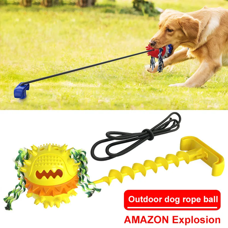 Dog Training Explosive Pet Molar Teeth Resistant to Bite Outdoor Powerful Pull Rope Ball Sounding Dog Outdoor Toys Pet supplies
Dog Training Explosive Pet Molar Teeth Resistant to Bite Outdoor Powerful Pull Rope Ball Sounding Dog Outdoor Toys Pet supplies