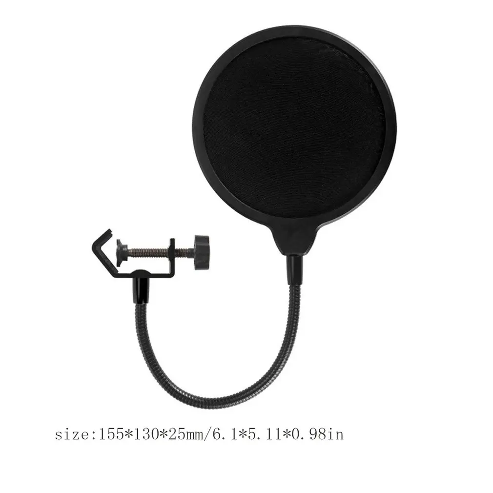 Yeti Dedicated Microphone Pop Filter Large Double-Layer U-Type Microphone Recording With Anti-Spray Spray Network
Yeti Dedicated Microphone Pop Filter Large Double-Layer U-Type Microphone Recording With Anti-Spray Spray Network