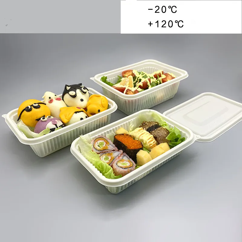 25pcs High quality corn starch biodegradable disposable salad takeaway packaging box square dessert cake food cup with lid
25pcs High quality corn starch biodegradable disposable salad takeaway packaging box square dessert cake food cup with lid