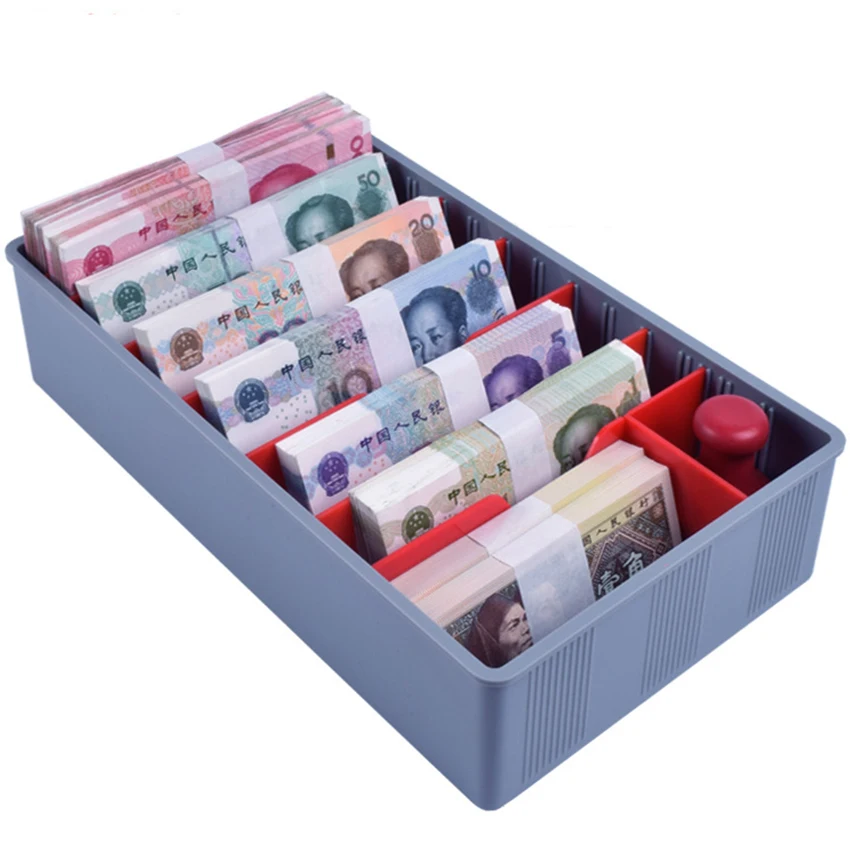 Plastic 5 Compartment Currency Tray Currency Cashier Drawer Organizer Tray Collecting Money Box Change Box 30x17.5x6.5cm
Plastic 5 Compartment Currency Tray Currency Cashier Drawer Organizer Tray Collecting Money Box Change Box 30x17.5x6.5cm