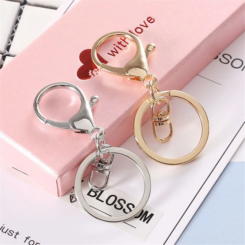 3pcs/lot 30mm Accessories For Jewelry Lobster Clasp Hook Keychain Split Keyring Jewelry For Diy Jewelry Making Accessories
3pcs/lot 30mm Accessories For Jewelry Lobster Clasp Hook Keychain Split Keyring Jewelry For Diy Jewelry Making Accessories