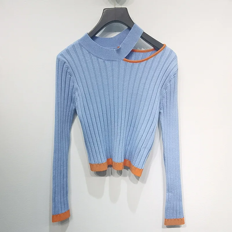 2021 New Autumn Casual Ladies T-shirt Blue Cotton High Quality Women Tee Slim Irregular Fashion Elegant Female Tops T1048
2021 New Autumn Casual Ladies T-shirt Blue Cotton High Quality Women Tee Slim Irregular Fashion Elegant Female Tops T1048
