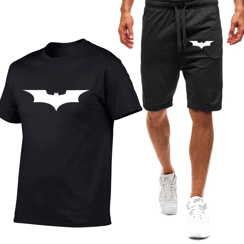 2021 New Men's Bat T-shirt Two-piece Pullover Men's Short Sleeve + Shorts Pullover Men's Casual Wear
2021 New Men's Bat T-shirt Two-piece Pullover Men's Short Sleeve + Shorts Pullover Men's Casual Wear