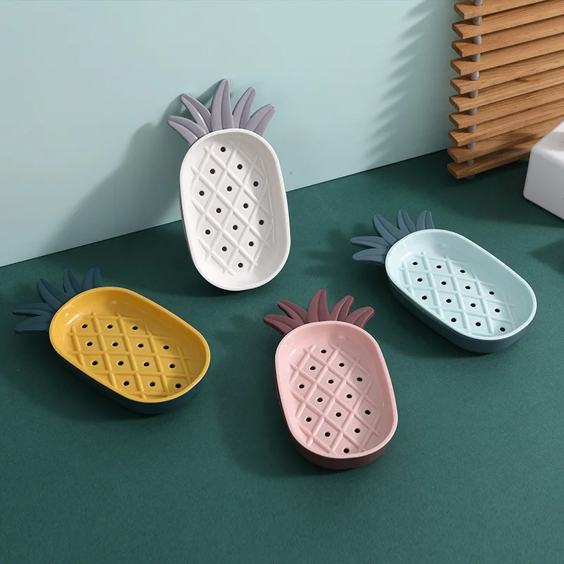 Pineapple Shape Soap Box Cute Soap Box Rack Draining Dish Sponge Holder Kitchen Organizer Box
Pineapple Shape Soap Box Cute Soap Box Rack Draining Dish Sponge Holder Kitchen Organizer Box