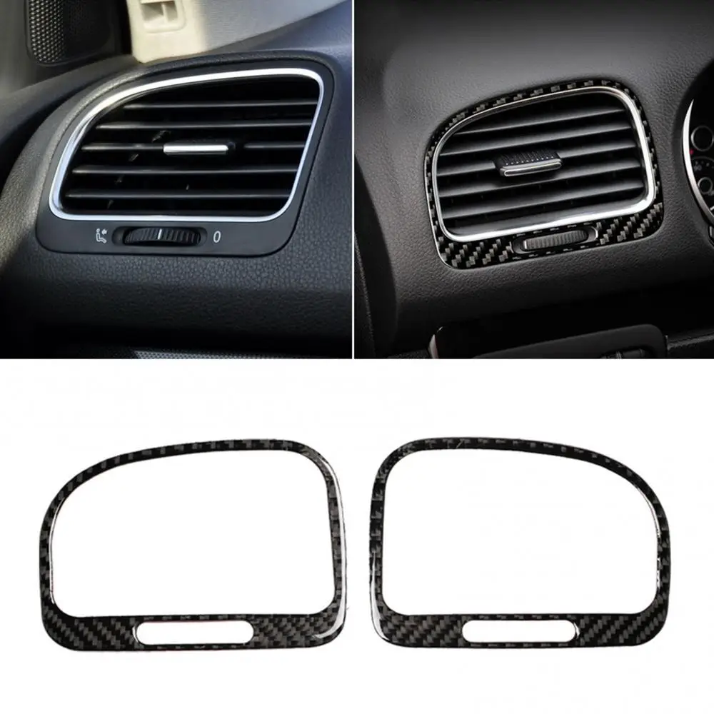 2Pcs Durable Cool Carbon Fiber Car Air Vent Outlet Trim Stickers for VW Golf 6 R MK6 08-12 Car Accessories Supplies Products
2Pcs Durable Cool Carbon Fiber Car Air Vent Outlet Trim Stickers for VW Golf 6 R MK6 08-12 Car Accessories Supplies Products