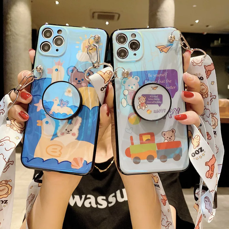 KONSMART Redmi Note 9 Case Cartoon Cute Bear Phone Case For Xiaomi Redmi Note 9 Fashion Lanyard Silicone Soft Stand Back Cover
KONSMART Redmi Note 9 Case Cartoon Cute Bear Phone Case For Xiaomi Redmi Note 9 Fashion Lanyard Silicone Soft Stand Back Cover