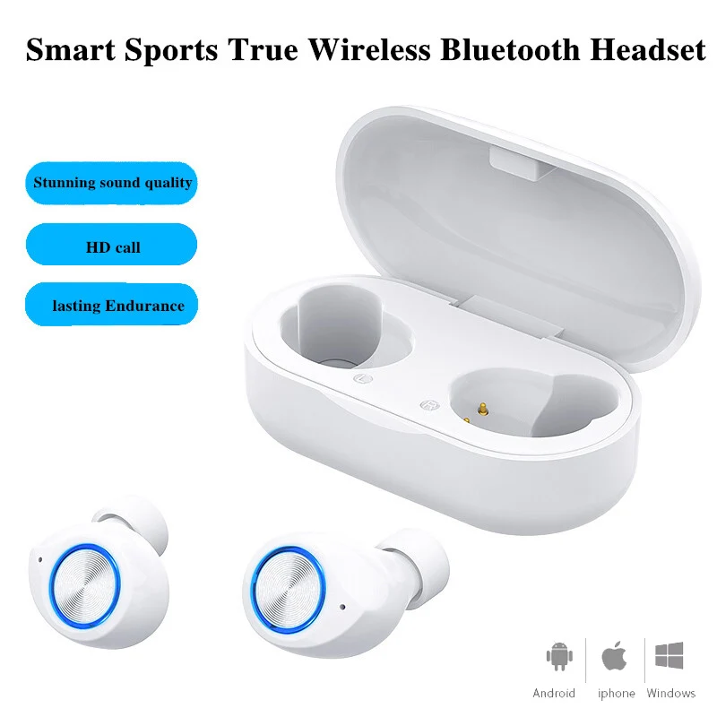 Bluetooth-наушники; Настоящие беспроводные наушники; 5,0; Наушники-вкладыши; IPX5 водонепроницаемые мини-наушники; 3D стерео звук; Спортивные наушни...
Bluetooth-наушники; Настоящие беспроводные наушники; 5,0; Наушники-вкладыши; IPX5 водонепроницаемые мини-наушники; 3D стерео звук; Спортивные наушни...