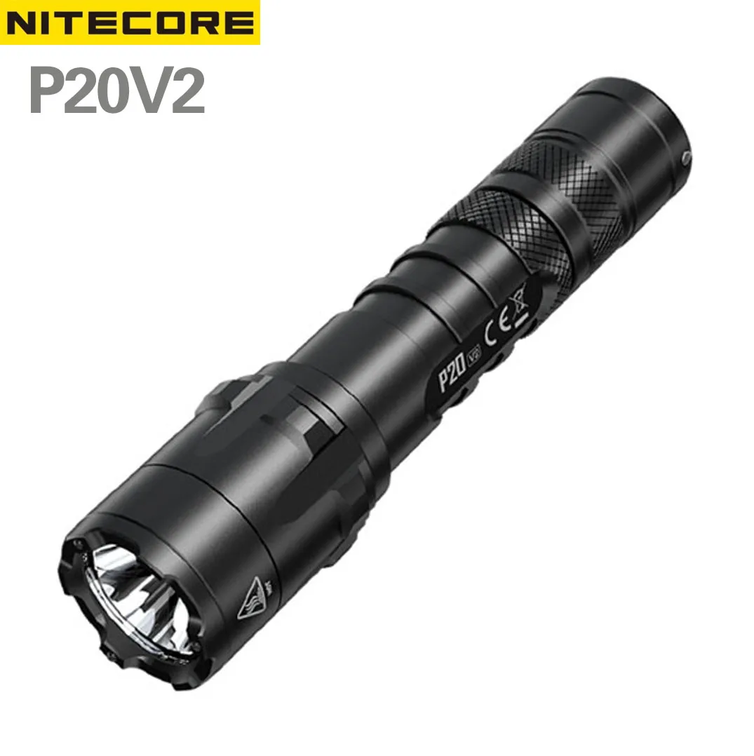 Новый светодиодный фонарик Nitecore P20 V2 Cree XP-L2 V6 1100 Люмен + аккумулятор nitecore 3500 мАч