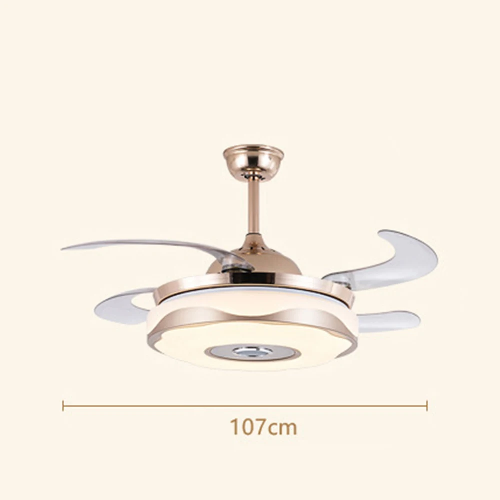 Modern 36-inch/42-inch invisible fan lamp 200v mobile phone APP Bluetooth music remote control home restaurant bedroom LED light
Modern 36-inch/42-inch invisible fan lamp 200v mobile phone APP Bluetooth music remote control home restaurant bedroom LED light