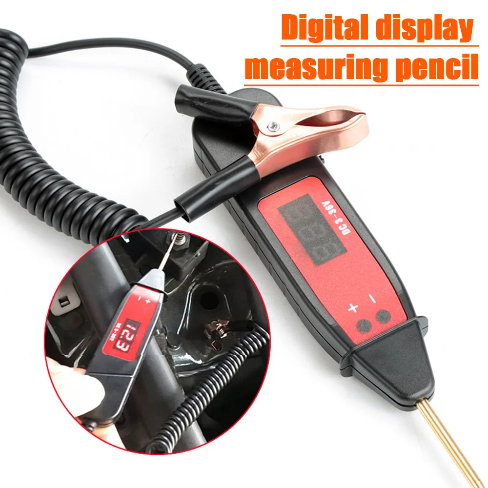 5-36V Electric Voltage Power Test Pen Probe Car LCD Digital Detector Non-Contact Tester with LED Light Accessory
5-36V Electric Voltage Power Test Pen Probe Car LCD Digital Detector Non-Contact Tester with LED Light Accessory