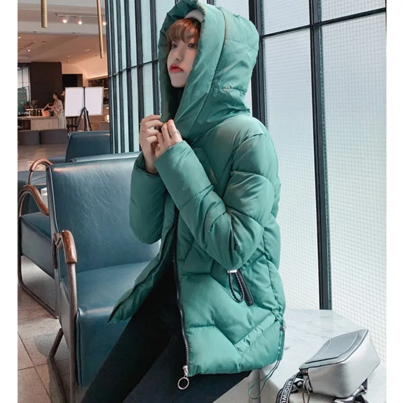 UHYTGF Hooded down jacket short parkas mujer zipper Slim warm 6XL Plus size jacket woman Thicken student Casual Cotton coat 819
UHYTGF Hooded down jacket short parkas mujer zipper Slim warm 6XL Plus size jacket woman Thicken student Casual Cotton coat 819