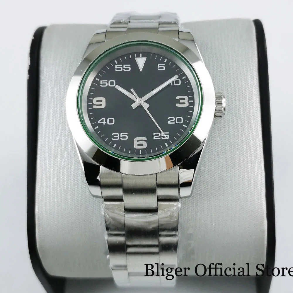 BLIGER Sterile Dial 40mm Polished Self Winding Men Wristwatch Mental Strap MIYOTA Movement
BLIGER Sterile Dial 40mm Polished Self Winding Men Wristwatch Mental Strap MIYOTA Movement