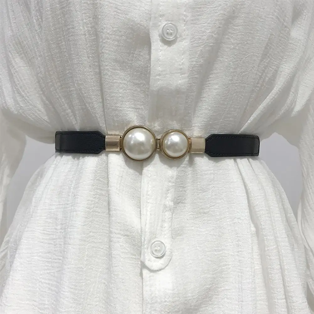 Women Belts Elasticity Waist Strap Rhinestone Decoration Buckle All-Match Coat Ladies Thin Waistband
Women Belts Elasticity Waist Strap Rhinestone Decoration Buckle All-Match Coat Ladies Thin Waistband